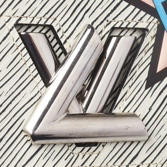 Louis Vuitton Limited Edition Multicolor Aztec Epi Leather Twist Wallet - Picture 5 of 10